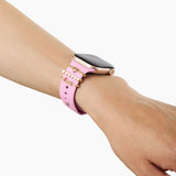 Apple Watch (42/44/SE/45/46/49mm) iDeal of Sweden Silikonarmband - Storlek M/L - Bubblegum Pink
