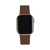 Apple Watch (42/44/SE/45/46/49mm) iDeal of Sweden Silikonarmband - Storlek M/L - Mocha Mousse