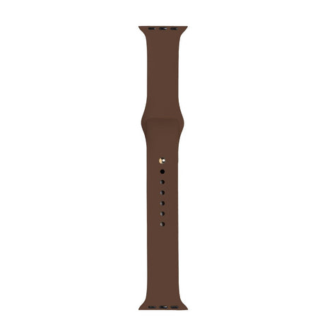 Apple Watch (42/44/SE/45/46/49mm) iDeal of Sweden Silikonarmband - Storlek M/L - Mocha Mousse