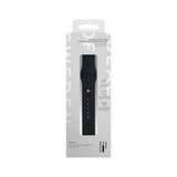 Apple Watch (42/44/SE/45/46/49mm) iDeal of Sweden Silikonarmband - Storlek S/M - Black