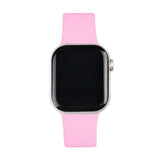 Apple Watch (42/44/SE/45/46/49mm) iDeal of Sweden Silikonarmband - Storlek S/M - Bubblegum Pink