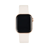 Apple Watch (42/44/SE/45/46/49mm) iDeal of Sweden Silikonarmband - Storlek S/M - Cloud Dancer