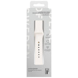 Apple Watch (42/44/SE/45/46/49mm) iDeal of Sweden Silikonarmband - Storlek S/M - Cloud Dancer
