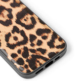 iDeal Of Sweden iPhone 16e / 15 / 14 / 13 Vegan Leather Skal - Timeless Leo