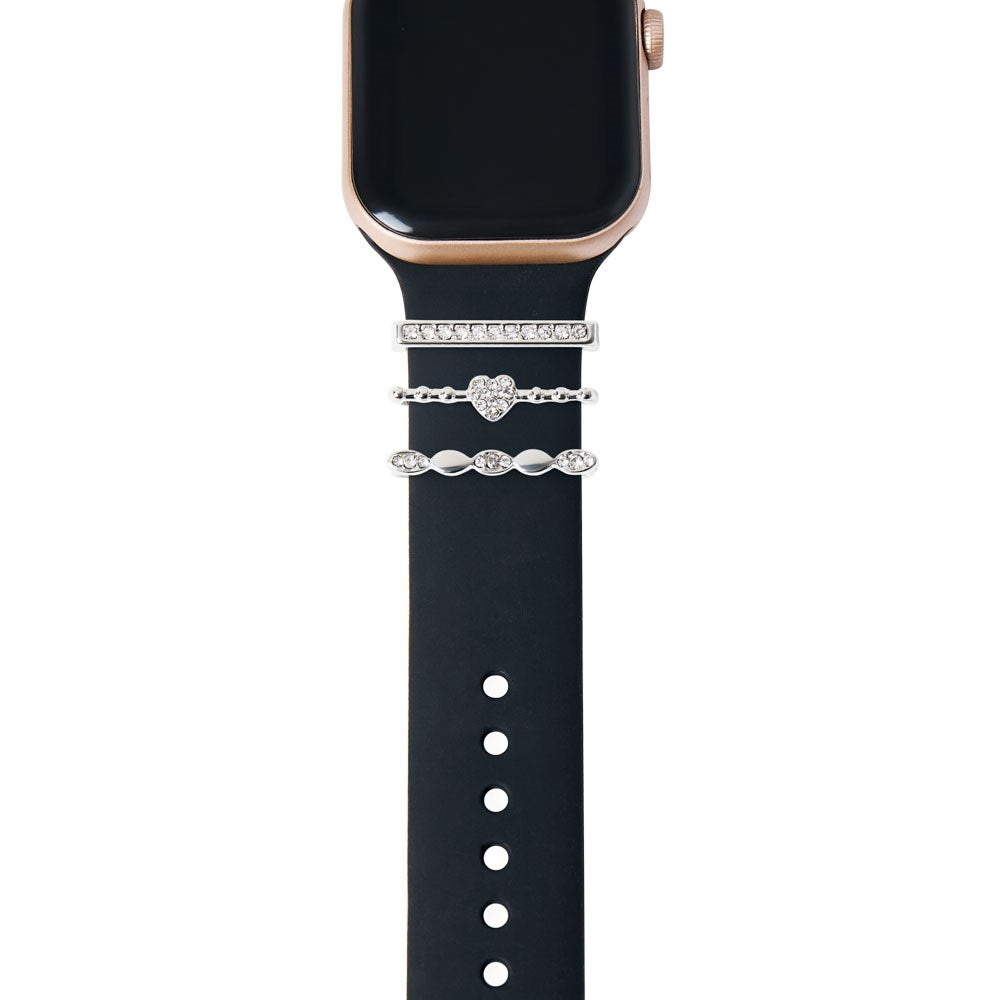 iDeal of Sweden Charm till Smartklockarmband - Silver Sparkle