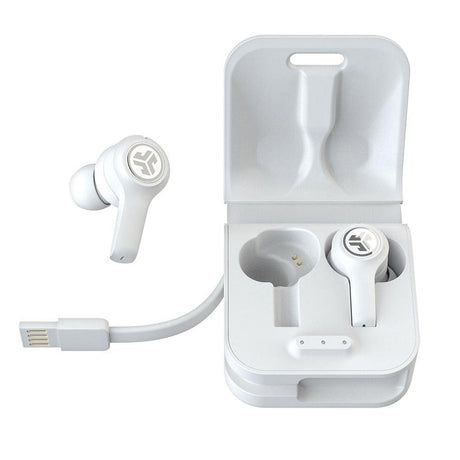 JLab JBuds Air Executive True Wireless In-Ear Hörlurar - Vit