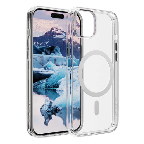 iPhone 15 dbramante1928 Iceland Pro Skal - 100% Återvunnen Plast - MagSafe-Kompatibelt - Transparent