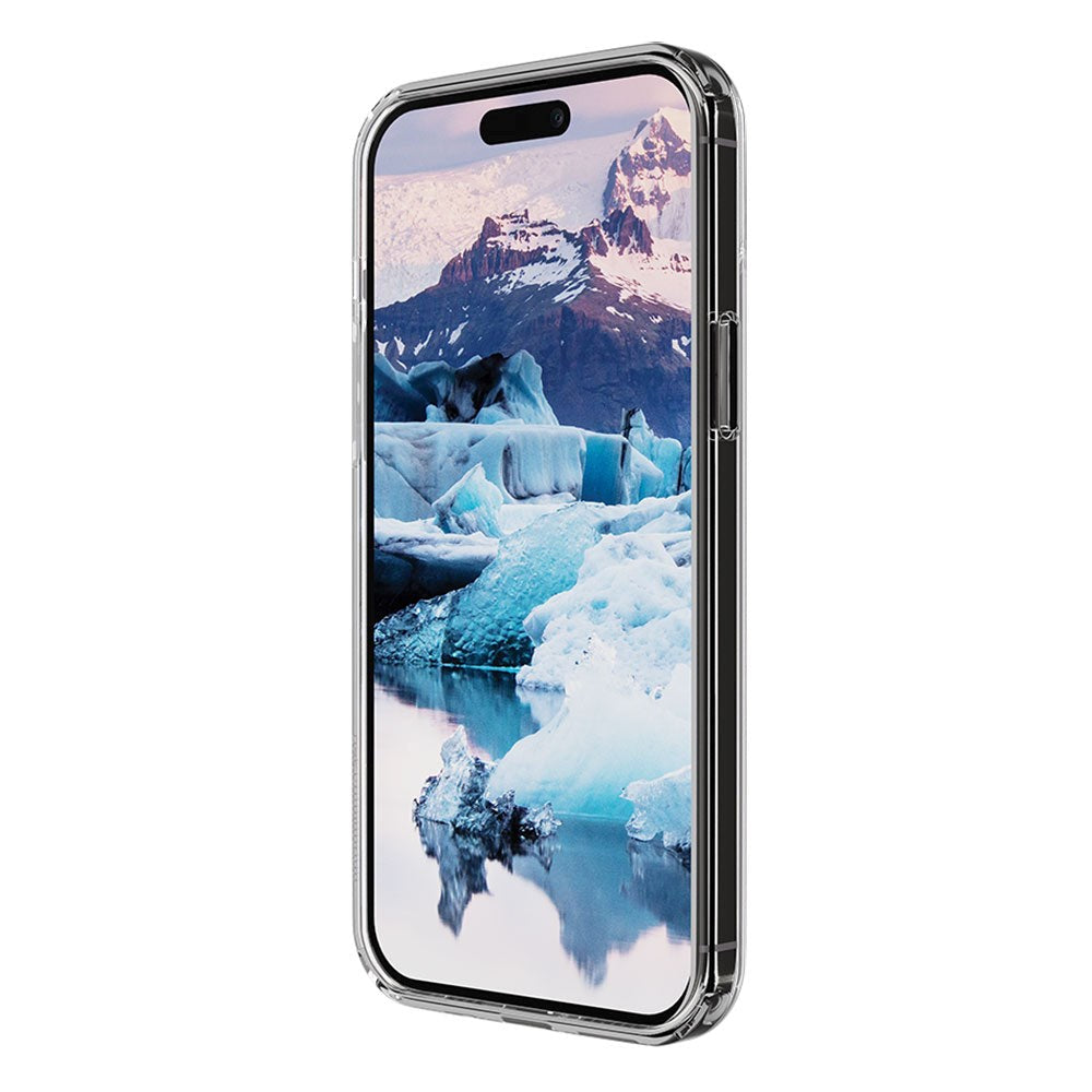 iPhone 15 dbramante1928 Iceland Pro Skal - 100% Återvunnen Plast - MagSafe-Kompatibelt - Transparent