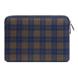Trunk Neopren Sleeve til Bærbar PC 13" (30.5 x 22 x 2 cm) - Navy Tartan