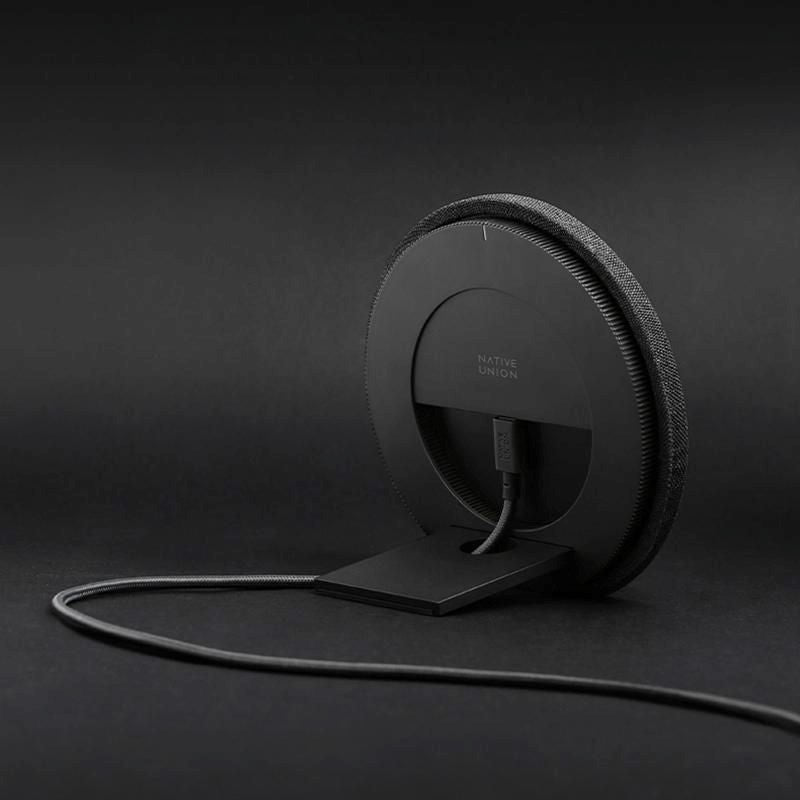 Native Union Dock Wireless Charger 10W Slate - Trådlös Laddare - Svart