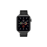 Apple Watch (42/44/SE/45/46/49mm) Native Union Classic Rem i äkta Läder - Svart