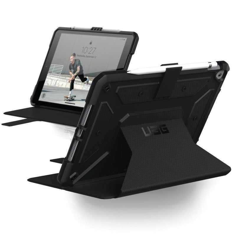 iPad 10.2" (2021 / 2020 / 2019) UAG METROPOLIS Series Military Fodral - Svart