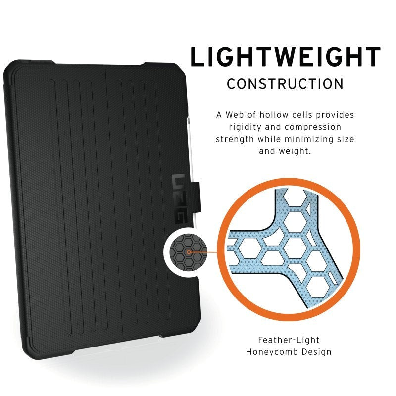 iPad 10.2" (2021 / 2020 / 2019) UAG METROPOLIS Series Military Fodral - Svart