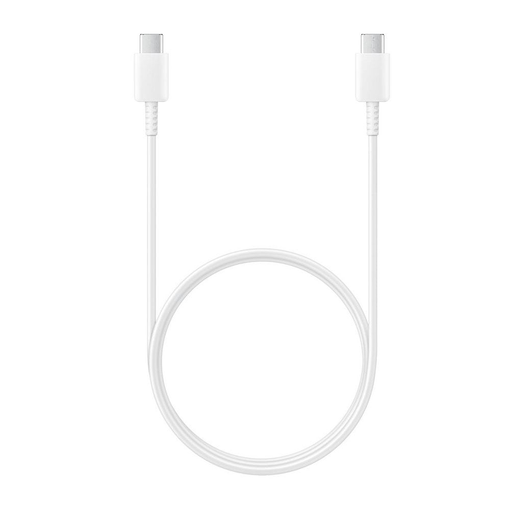 Original Samsung USB-C till USB-C Kabel 25W (EP-DA705BWE) - 3A - 1m - Vit