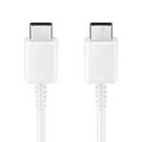 Original Samsung USB-C till USB-C Kabel 25W (EP-DA705BWE) - 3A - 1m - Vit