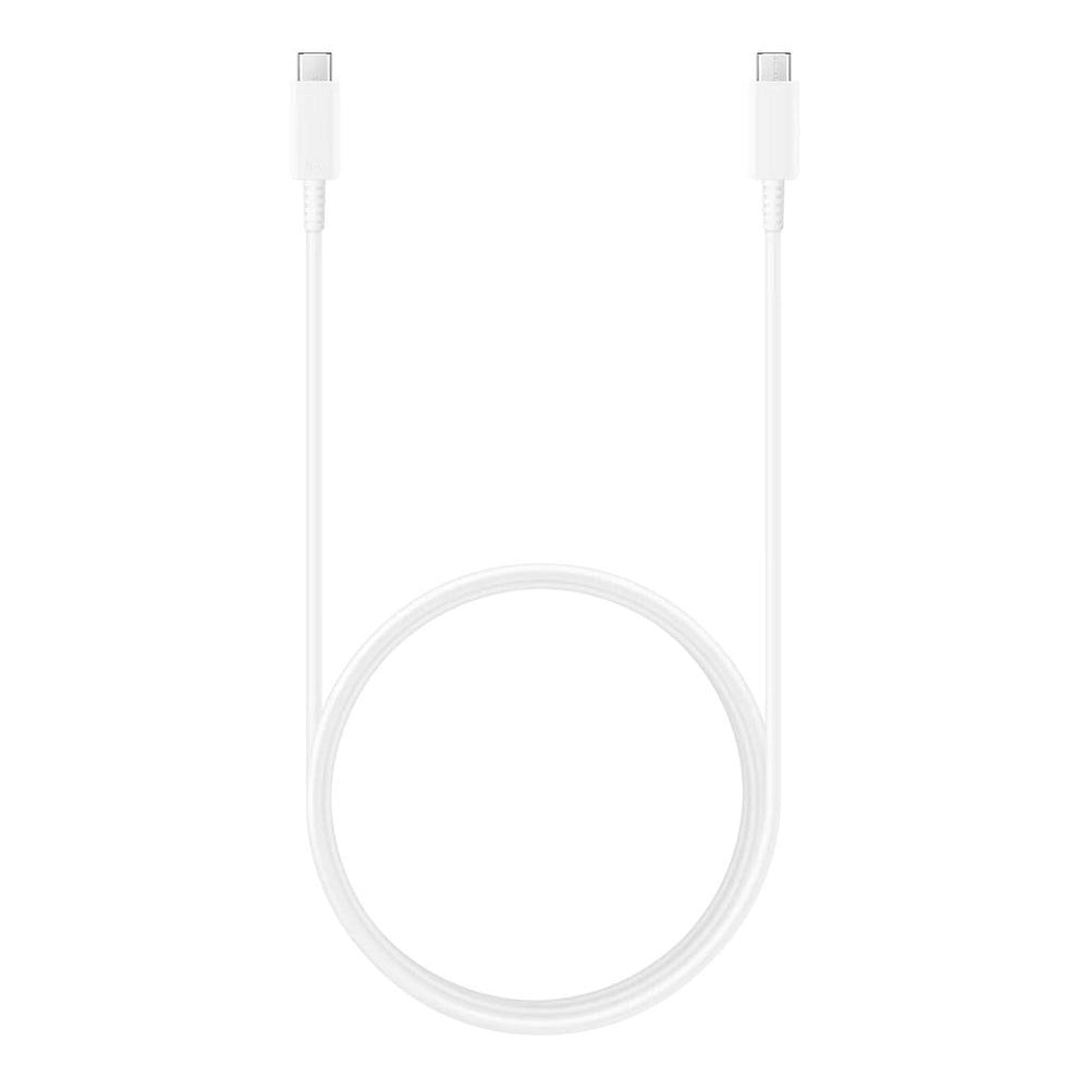 Original Samsung USB-C till USB-C-Kabel (EP-DX510JWEGEU) - 5A - 1,8M - Vitt