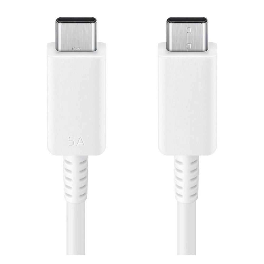 Original Samsung USB-C till USB-C-Kabel (EP-DX510JWEGEU) - 5A - 1,8M - Vitt