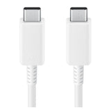 Original Samsung USB-C till USB-C-Kabel (EP-DX510JWEGEU) - 5A - 1,8M - Vitt