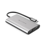 Hyperdrive USB-C till 2 x HDMI Adapter - Silver