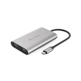 Hyperdrive USB-C till 2 x HDMI Adapter - Silver