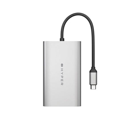 Hyperdrive USB-C till 2 x HDMI Adapter - Silver