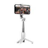 T'NB Influence Pro 2-i-1 Selfie Stick med Stativfunktion och LED-Ljus - Vit