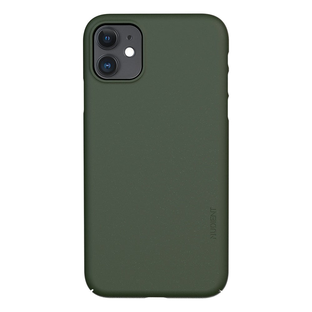 Nudient Thin Case V3 iPhone 11 Skal - Pine Green