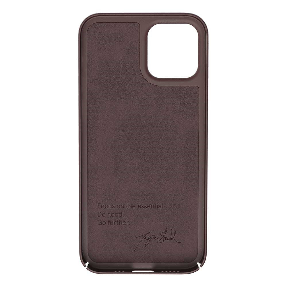 iPhone 12 / 12 Pro Nudient Thin Case V3 Skal - Sangria Red