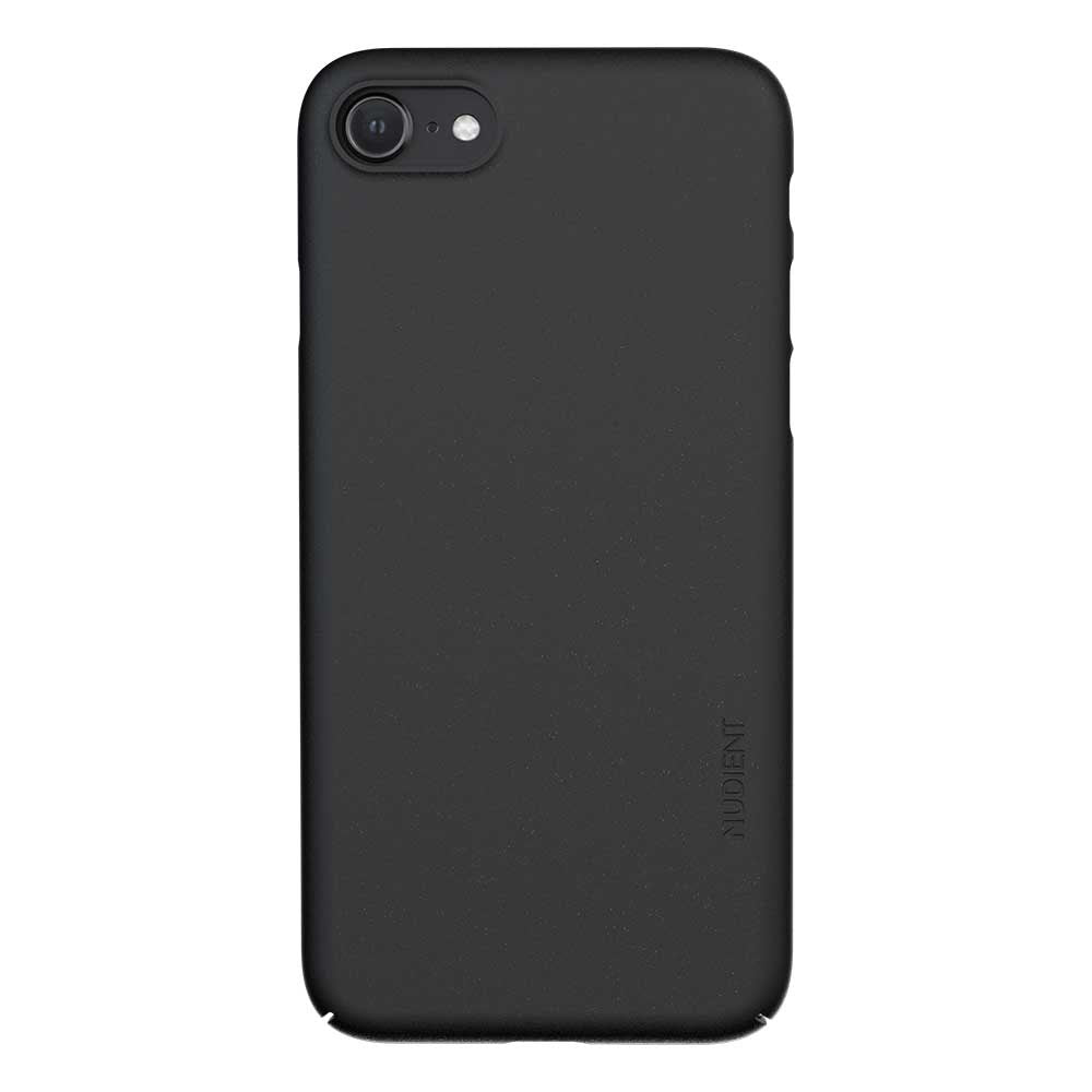 iPhone SE (2022/2020) / 8 / 7 Nudient Thin Case V3 Skal - Ink Black