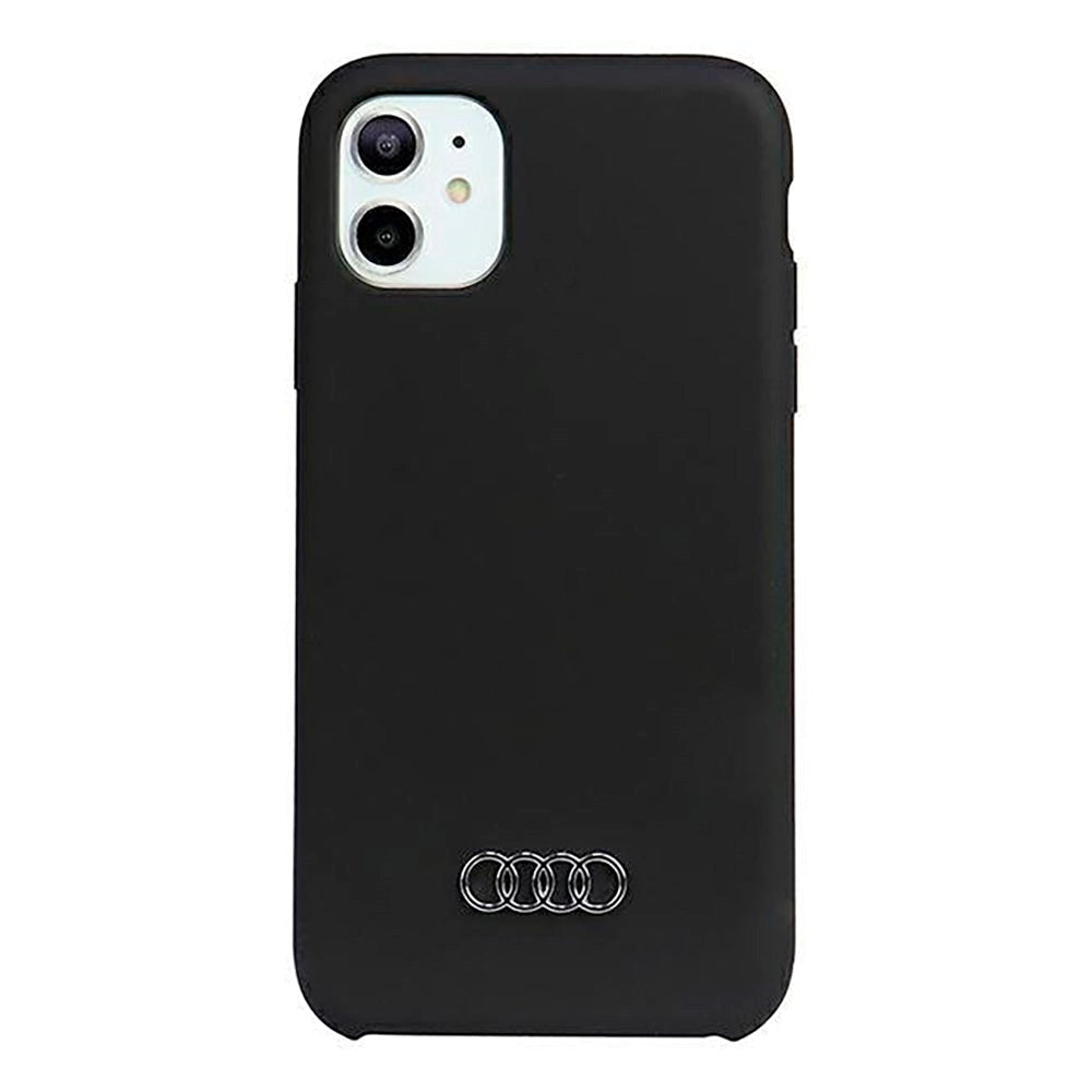 Audi iPhone 12 / 12 Pro Silikon Skal - Svart