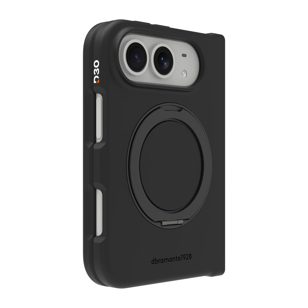 iPhone Duo dbramante1928 Iceland Ultra D30 Kick Skal - MagSafe Kompatibel - Black
