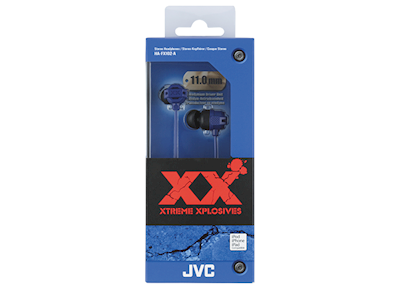 JVC FX102 In-Ear Xtreme Xplosives - Blå