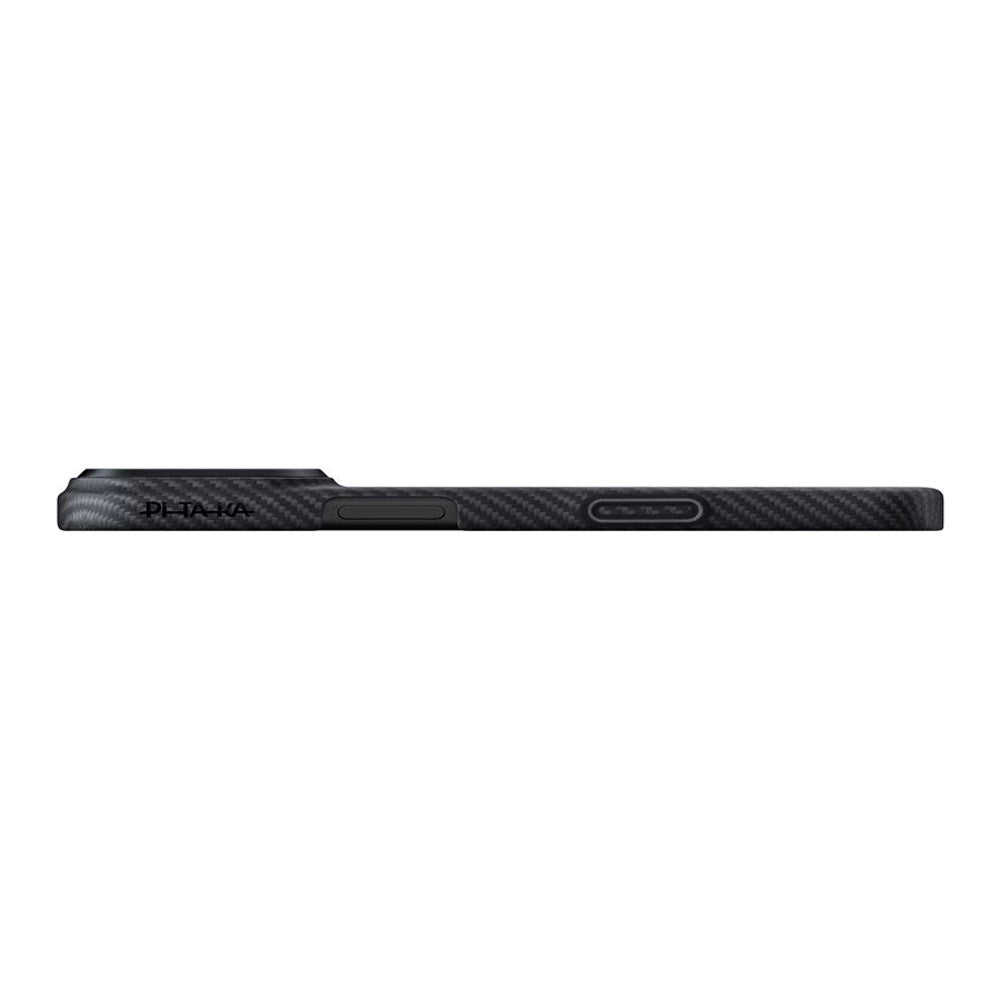 iPhone 17 Pro PITAKA Ultra Slim Skal - MagSafe Kompatibel - Black / Grey
