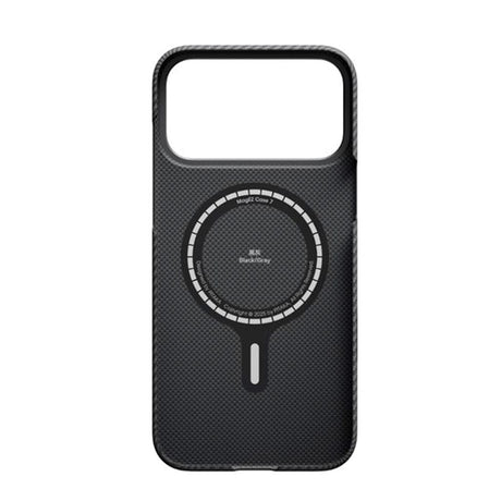 iPhone 17 Pro PITAKA Ultra Slim Skal - MagSafe Kompatibel - Black / Grey