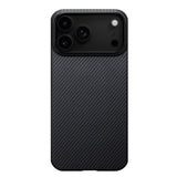 iPhone 17 Pro Max PITAKA Ultra Slim Skal - MagSafe Kompatibel - Black / Grey