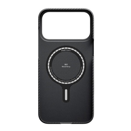 iPhone 17 Pro Max PITAKA Ultra Slim Skal - MagSafe Kompatibel - Black / Grey