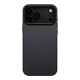 iPhone 17 Pro PITAKA Aramid UltraGuard Skal - MagSafe Kompatibel - Black / Grey