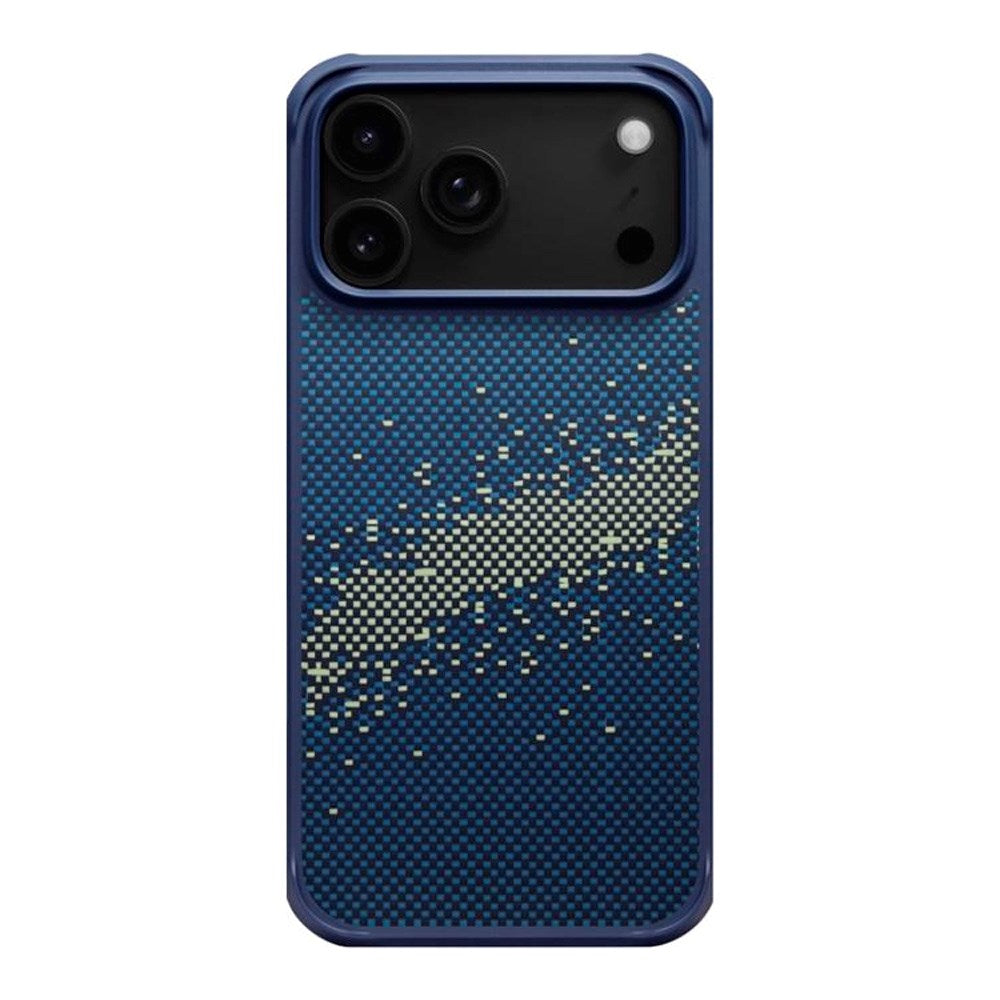 iPhone 17 Pro PITAKA Aramid ProGuard Skal - MagSafe Kompatibel - Milky Way Galaxy