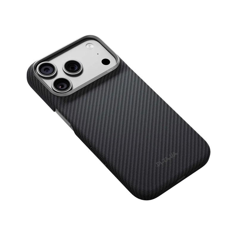 iPhone 18 Pro / 17 Pro Pitaka Edge Skal - MagSafe Kompatibel - Svart / Grå