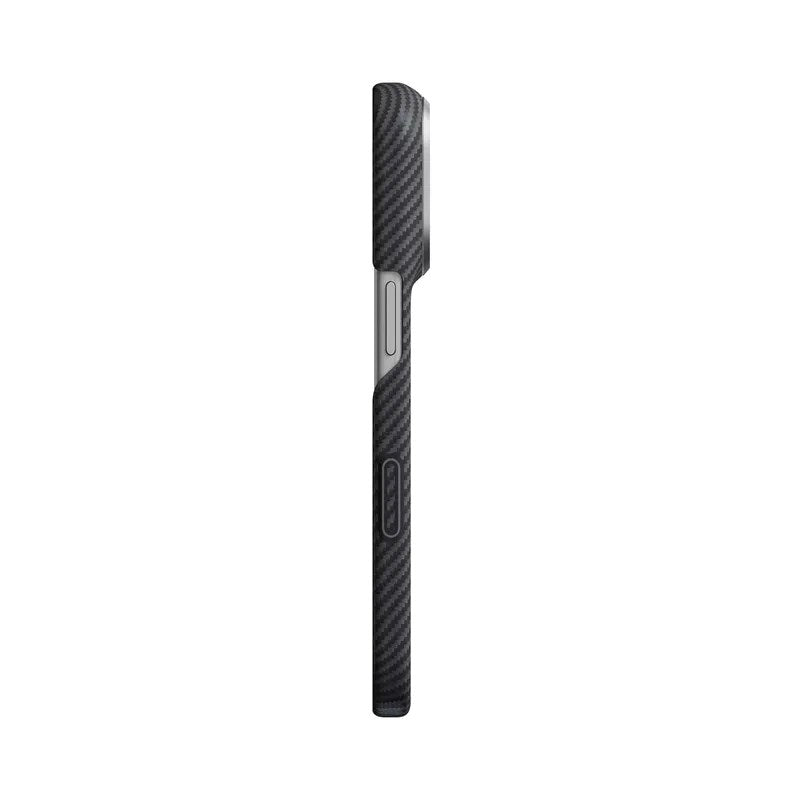 iPhone 18 Pro / 17 Pro Pitaka Edge Skal - MagSafe Kompatibel - Svart / Grå
