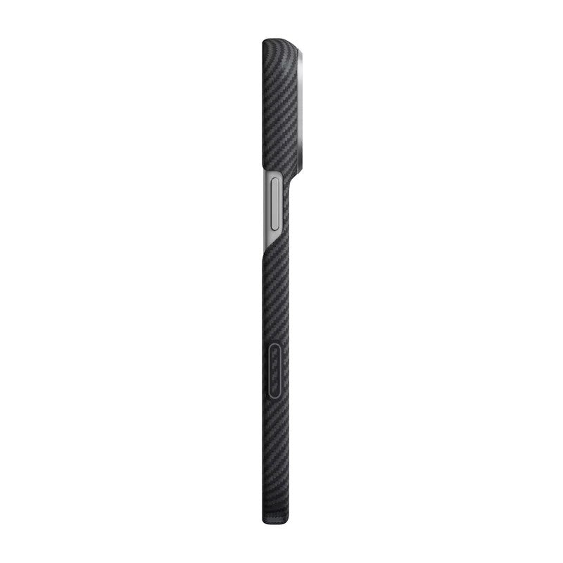 iPhone 18 Pro Max / 17 Pro Max Pitaka Edge Skal - MagSafe Kompatibel - Svart / Grå