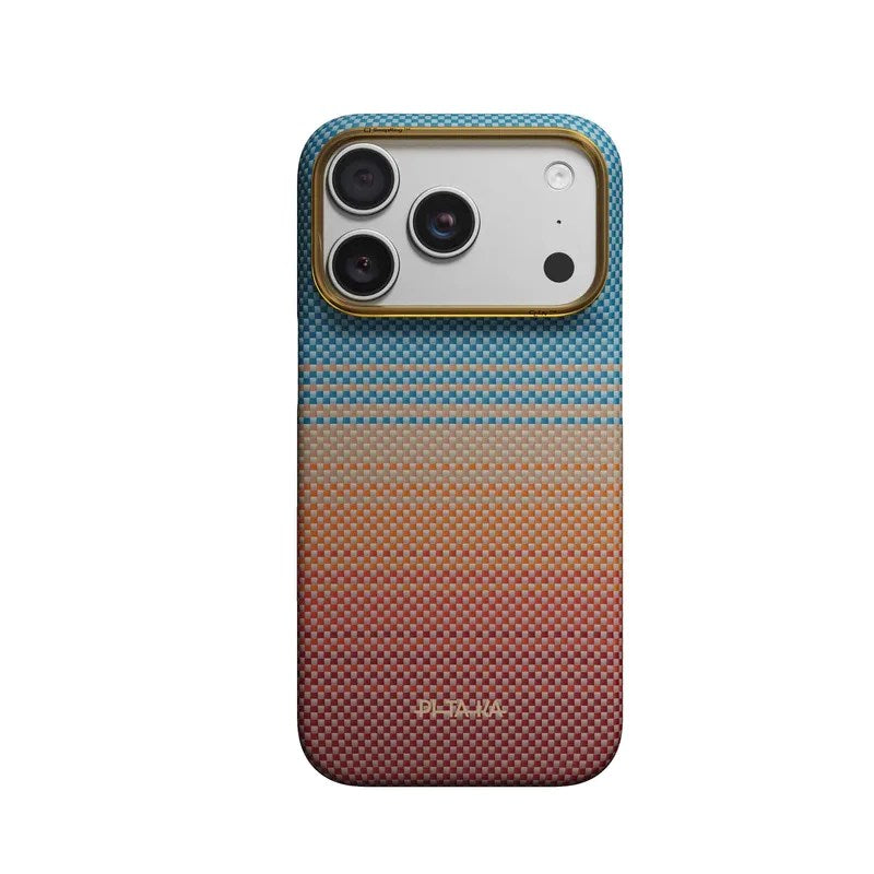 iPhone 18 Pro / 17 Pro Pitaka Edge Skal - MagSafe Kompatibel - Sunset