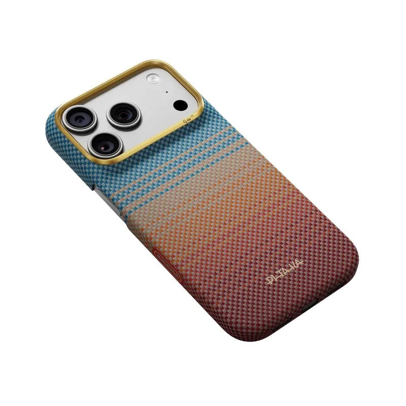 iPhone 18 Pro / 17 Pro Pitaka Edge Skal - MagSafe Kompatibel - Sunset