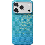 iPhone 18 Pro / 17 Pro Pitaka Edge Skal - MagSafe Kompatibel - Lucid Blue