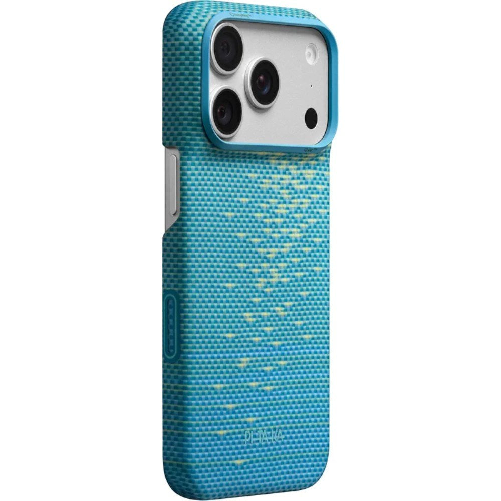 iPhone 18 Pro / 17 Pro Pitaka Edge Skal - MagSafe Kompatibel - Lucid Blue