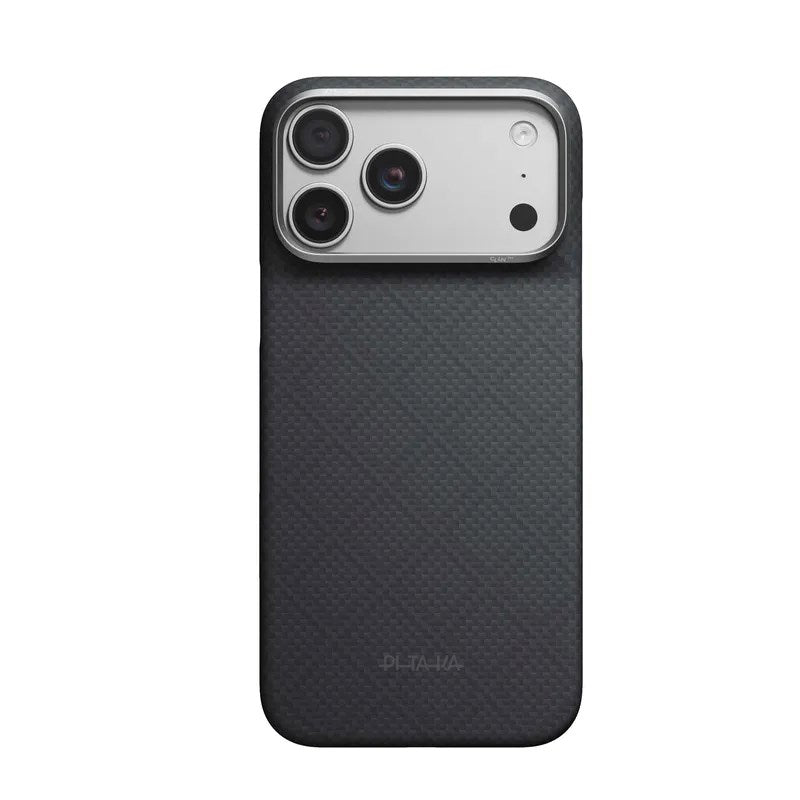 iPhone 18 Pro Max / 17 Pro Max Pitaka Edge Skal - MagSafe Kompatibel - Basalt Black