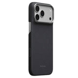 iPhone 18 Pro Max / 17 Pro Max Pitaka Edge Skal - MagSafe Kompatibel - Basalt Black