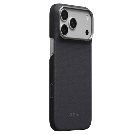 iPhone 18 Pro Max / 17 Pro Max Pitaka Edge Skal - MagSafe Kompatibel - Basalt Black