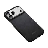 iPhone 18 Pro Max / 17 Pro Max Pitaka Edge Skal - MagSafe Kompatibel - Basalt Black