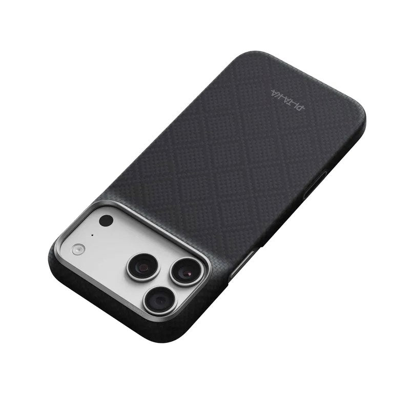 iPhone 18 Pro Max / 17 Pro Max Pitaka Edge Skal - MagSafe Kompatibel - Basalt Black